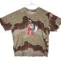 Supreme Desert Camo Superman Graphic T Shirt Mens XL Pre Shrunk Cotton Made USA